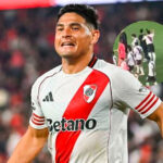 VIDEO | Maxi Salas agredió a un hincha de Boca que se metió a la cancha a burlarse