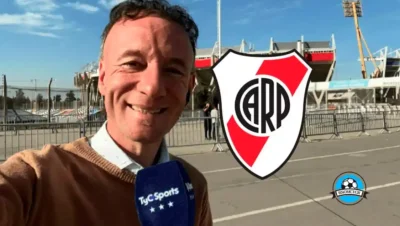 Juan Cortese, periodista deportivo de TyC Sports