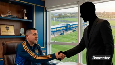 Juan Román Riquelme en Boca Juniors antes de definir al nuevo entrenador tras la salida de Claudio Úbeda