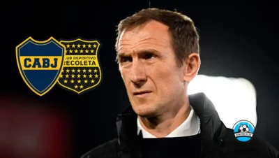 Rodolfo Arruabarrena durante la preparación de Boca para enfrentar a Recoleta