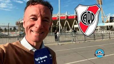 Juan Cortese, periodista deportivo de tyc sports