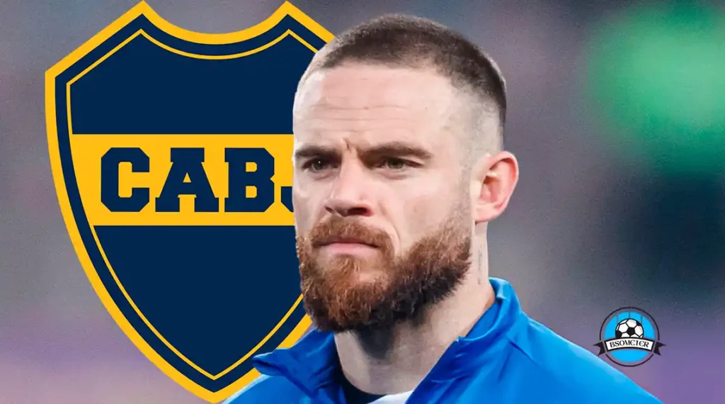 Nahitan Nández durante partido con la Selección de Uruguay