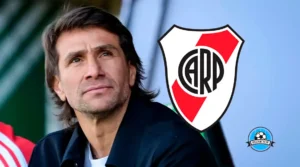 Leonardo Ponzio DT de River durante partido de Liga Profesional 2026